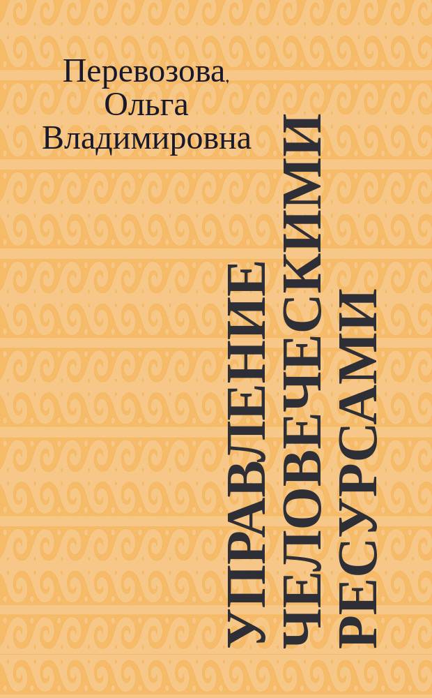 Управление человеческими ресурсами : учебный практикум