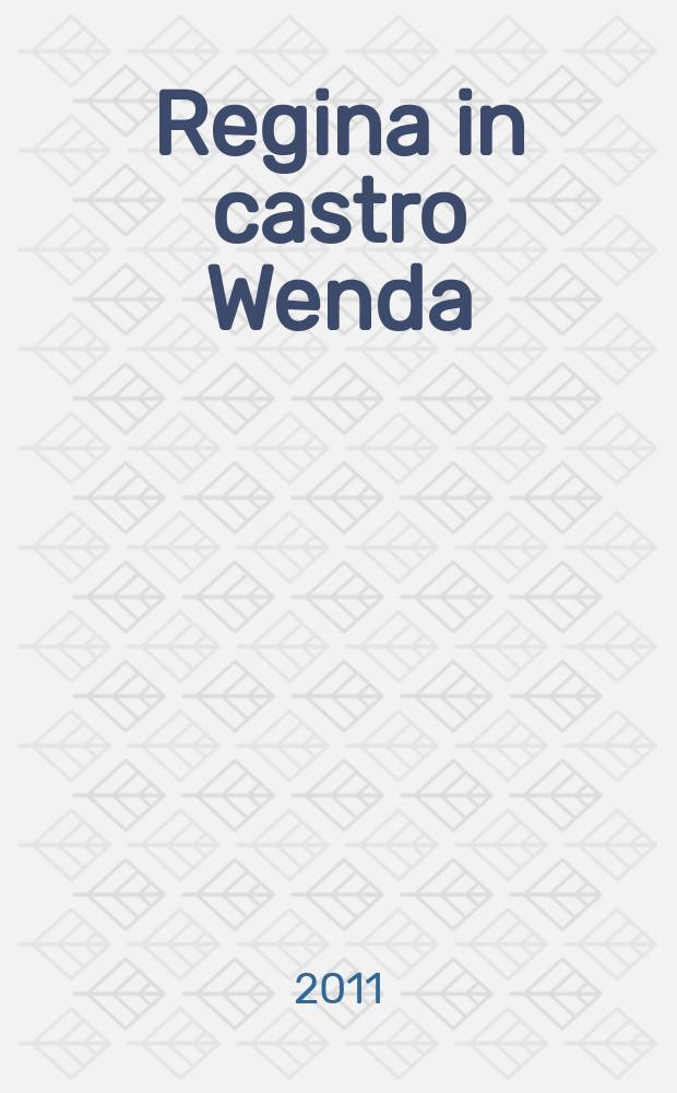 Regina in castro Wenda : rakstu krājums - veltījums Cēsu ordeņpils pētniecei arheoloģei Dr. hist. h.c. Zigrīdai Apalai 75 gadu dzīves jubilejā = Королева в замке Венда