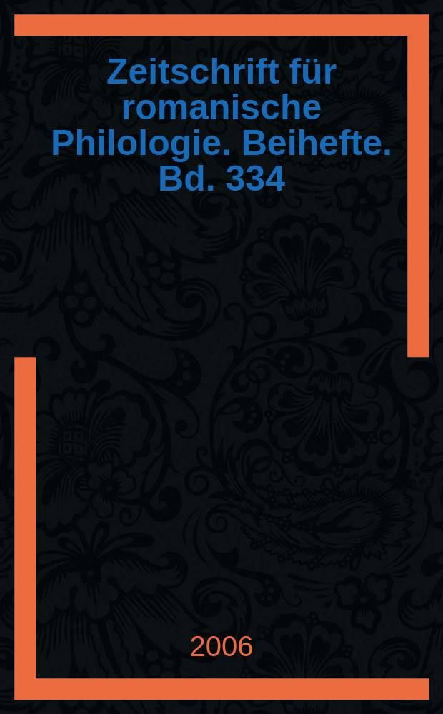 Zeitschrift für romanische Philologie. Beihefte. Bd. 334 : Textsortenprosodie = Корпусное исследование характерных текстовых просодических моделей итальянского языка с привлечением французского.