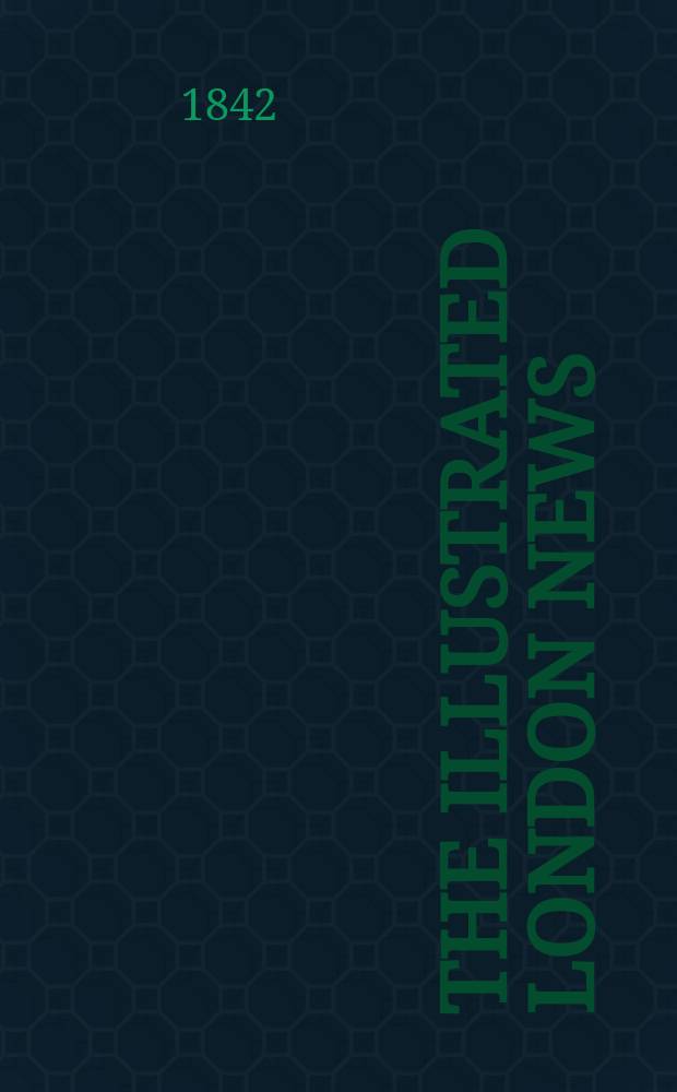 The Illustrated London news : for the week ending saturday ... Vol. 1, № 25