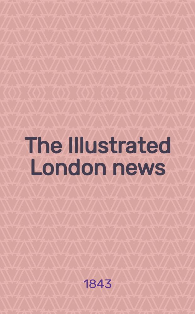 The Illustrated London news : for the week ending saturday ... Vol. 2, № 39