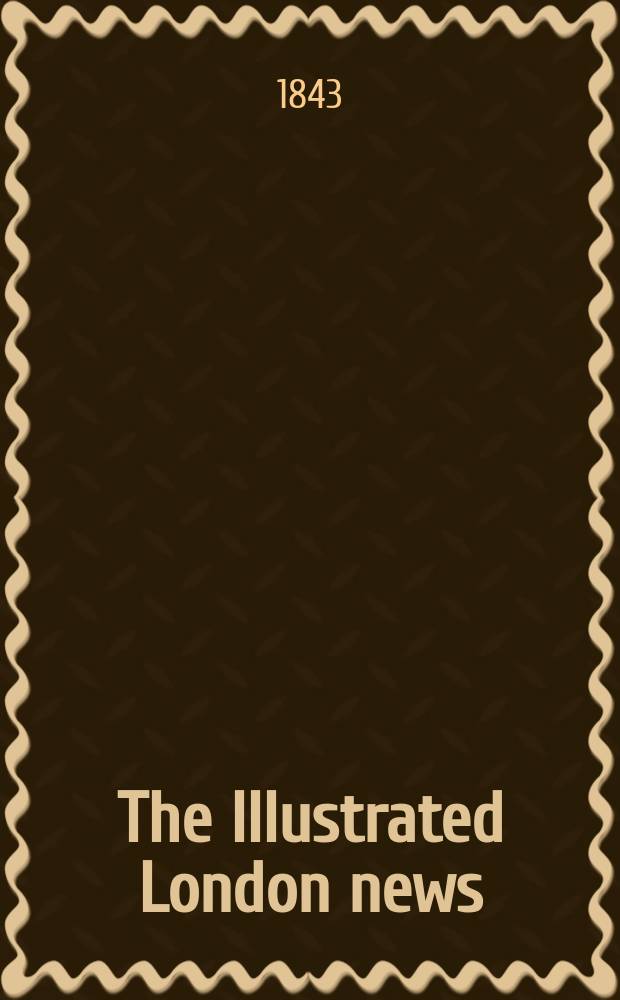 The Illustrated London news : for the week ending saturday ... Vol. 2, № 59