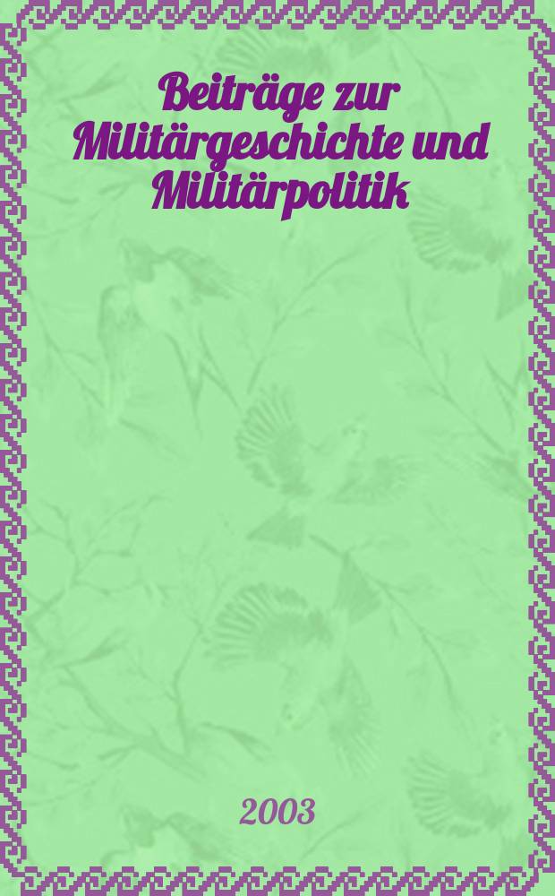 Beiträge zur Militärgeschichte und Militärpolitik : Schr.-R. der Rosa-Luxemburg-Stiftung e.V. Bd. 4 : Streitkräfte unter dem Doppeladler