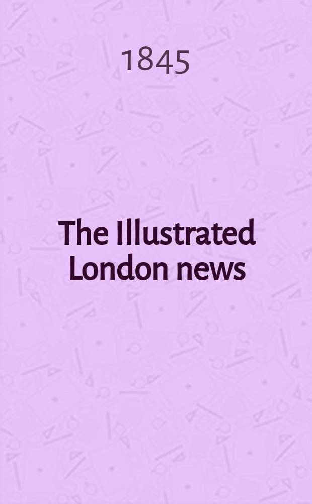 The Illustrated London news : for the week ending saturday ... Vol. 7, № 170