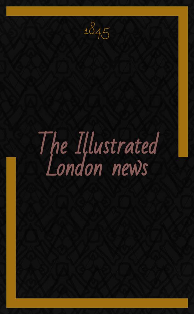 The Illustrated London news : for the week ending saturday ... Vol. 7, № 171