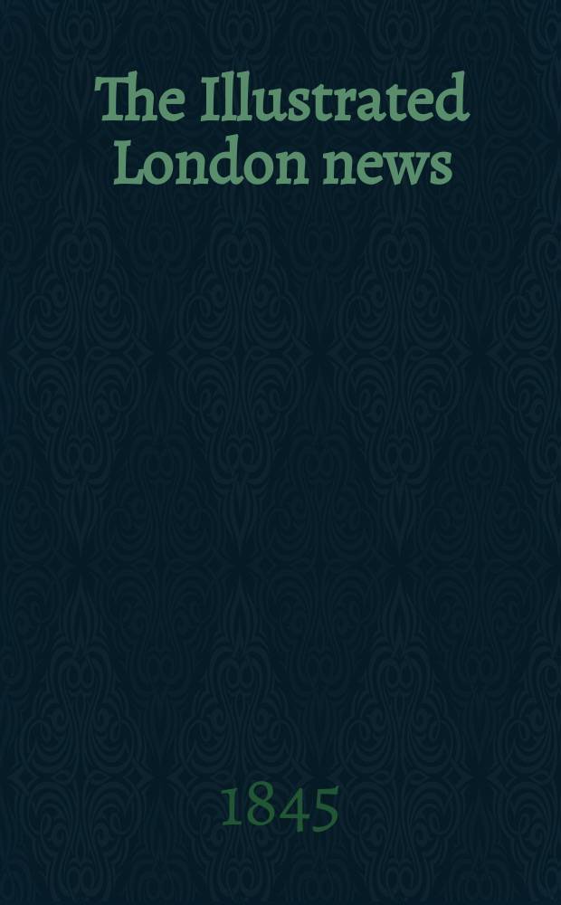 The Illustrated London news : for the week ending saturday ... Vol. 7, № 183