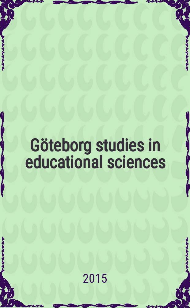 Göteborg studies in educational sciences : Kön, kropp, begär och teknik = Пол, тело, желание и технология