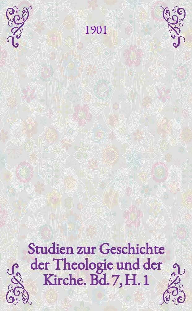 Studien zur Geschichte der Theologie und der Kirche. Bd. 7, H. 1 : Johannes a Lasco und der Sacramentsstreit = Ян Лаский и сакраментальный спор: Статья по истории Реформации