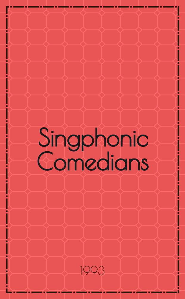 Singphonic Comedians