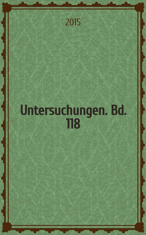 Untersuchungen. Bd. 118 : Fest und fl&uuml;ssig = Праздник не кончается: праздник в ярмарочных балаганах как культурный перформанс