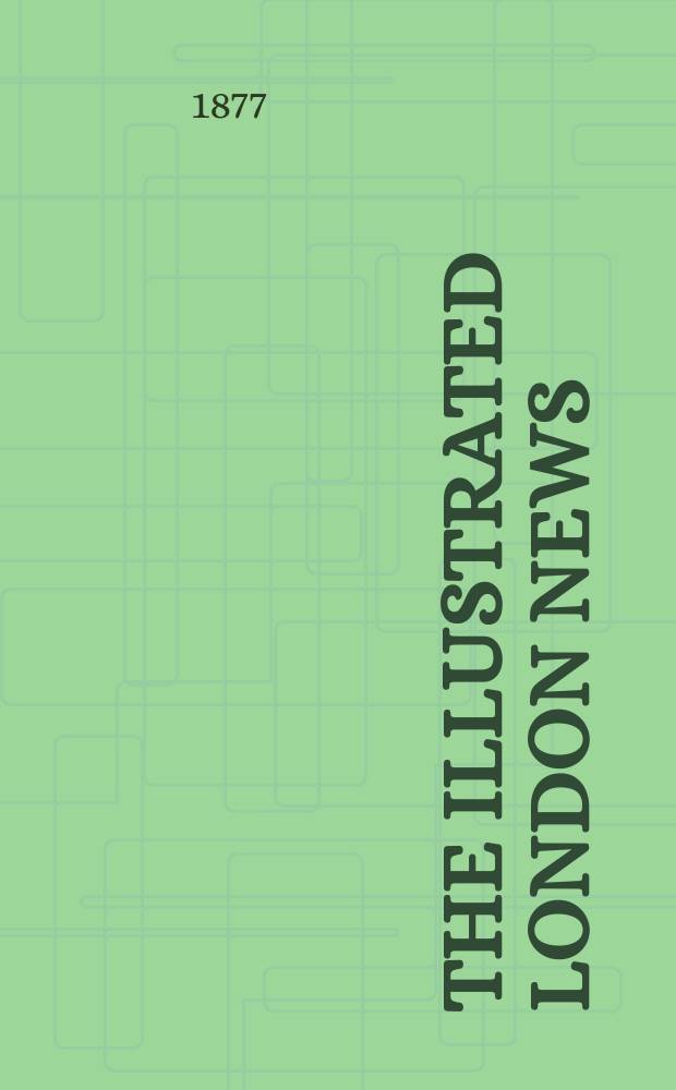 The Illustrated London news : for the week ending saturday ... Vol. 71, № 1986