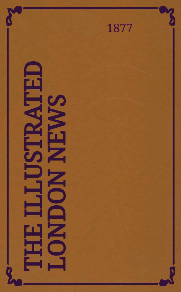 The Illustrated London news : for the week ending saturday ... Vol. 71, № 1997