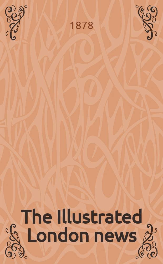 The Illustrated London news : for the week ending saturday ... Vol. 73, № 2038