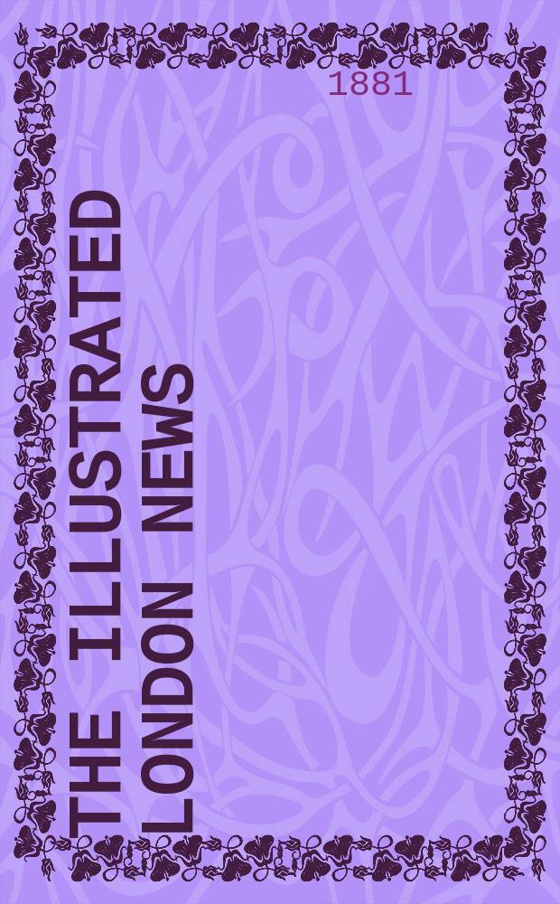 The Illustrated London news : for the week ending saturday ... Vol. 79, № 2206