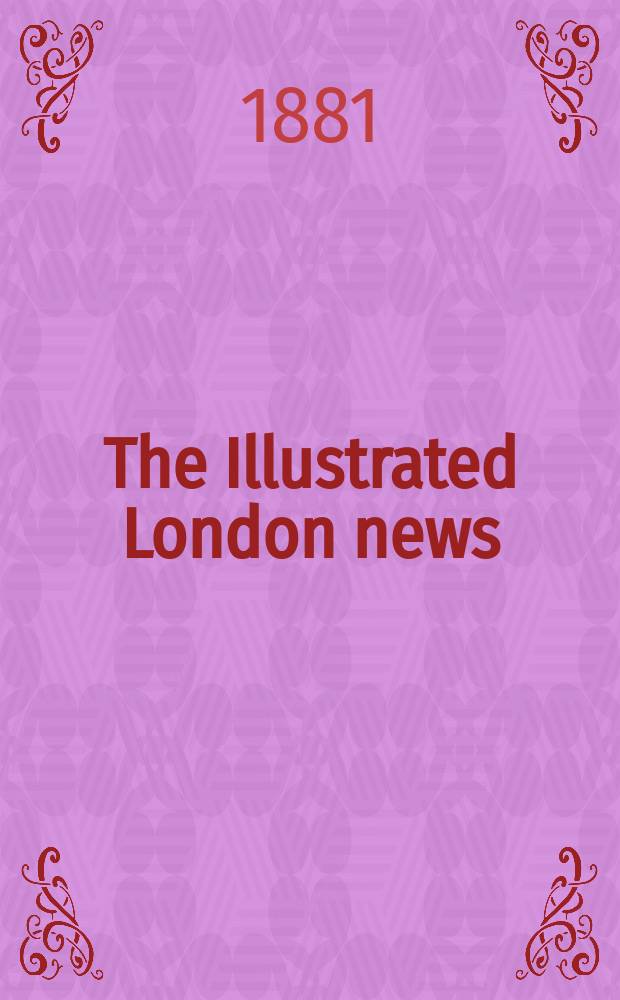 The Illustrated London news : for the week ending saturday ... Vol. 79, № 2223