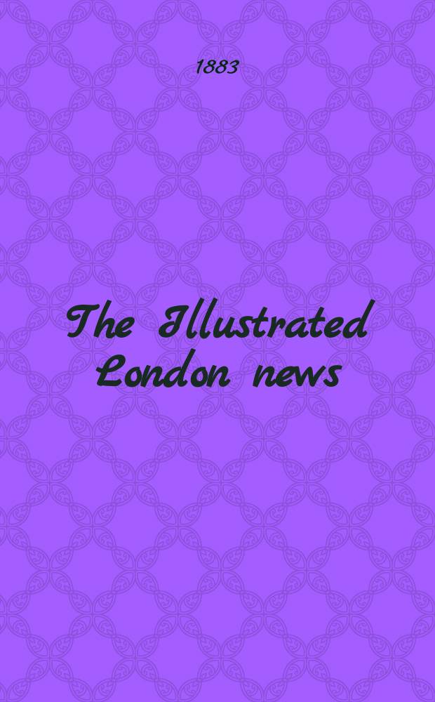 The Illustrated London news : for the week ending saturday ... Vol. 82, № 2292