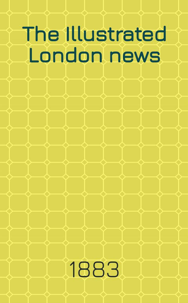 The Illustrated London news : for the week ending saturday ... Vol. 83, № 2308