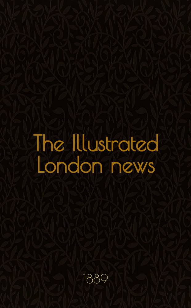 The Illustrated London news : for the week ending saturday ... Vol. 95, № 2633