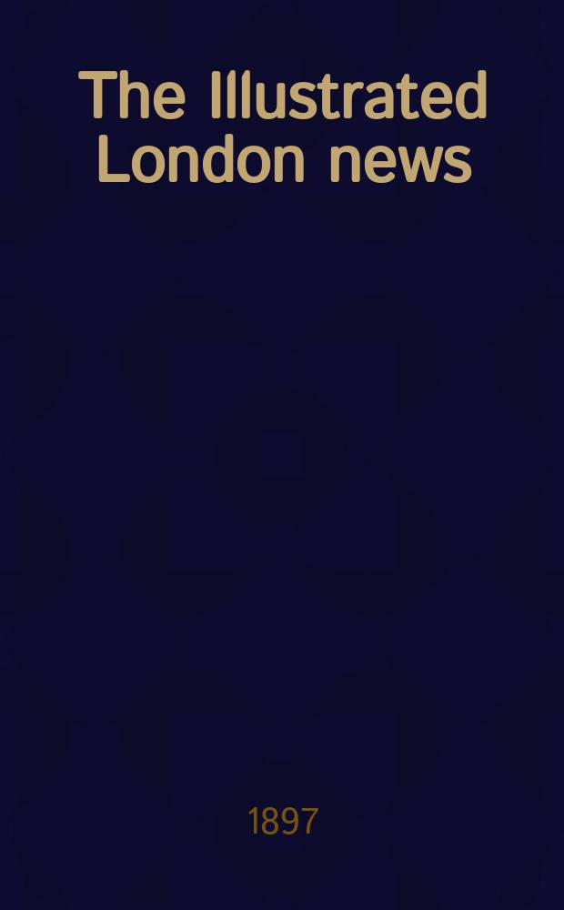 The Illustrated London news : for the week ending saturday ... Vol. 110, № 3036