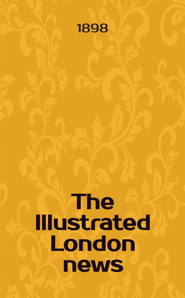 The Illustrated London news : for the week ending saturday ... Vol. 113, № 3095