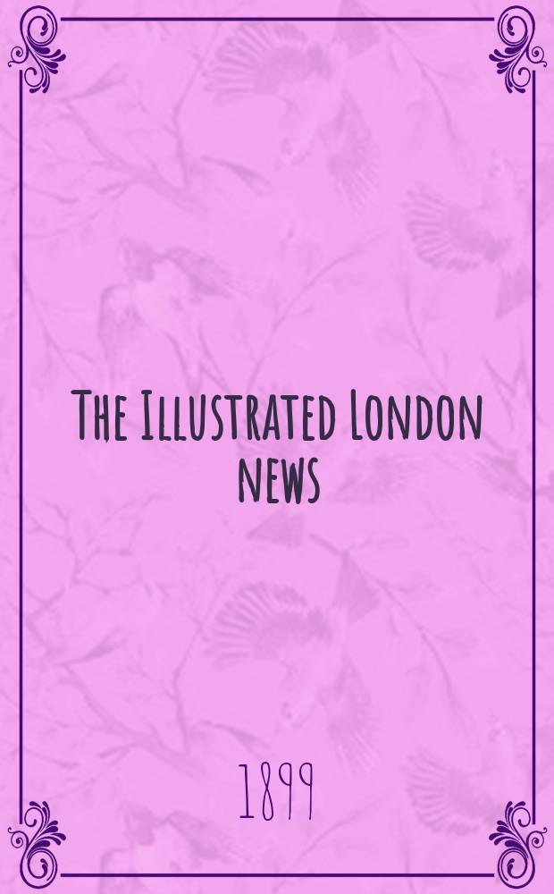 The Illustrated London news : for the week ending saturday ... Vol. 114, № 3126