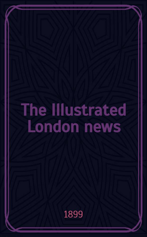 The Illustrated London news : for the week ending saturday ... Vol. 114, № 3129