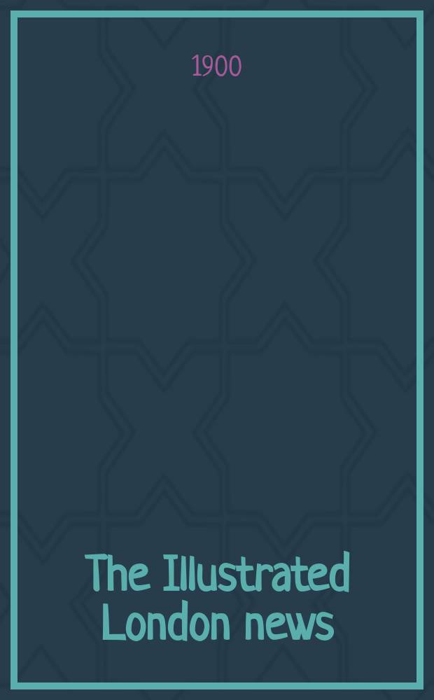 The Illustrated London news : for the week ending saturday ... Vol. 116, № 3175