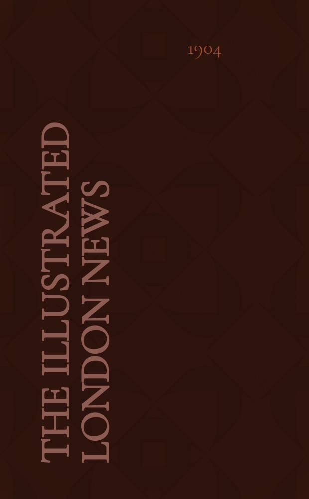 The Illustrated London news : for the week ending saturday ... Vol. 124, № 3378