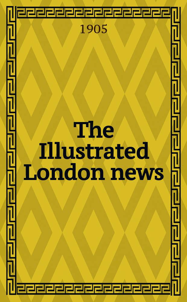 The Illustrated London news : for the week ending saturday ... Vol. 126, № 3432