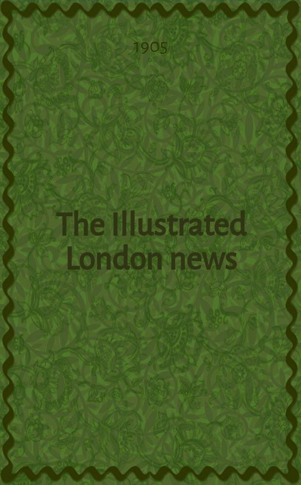 The Illustrated London news : for the week ending saturday ... Vol. 126, № 3439