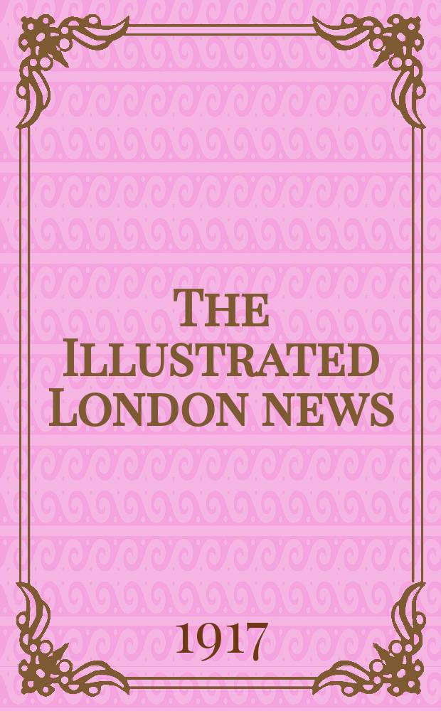 The Illustrated London news : for the week ending saturday ... Vol. 151, № 4083