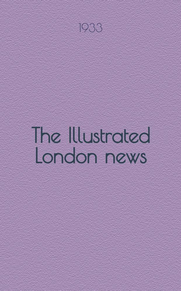 The Illustrated London news : for the week ending saturday ... Vol. 182, № 4895