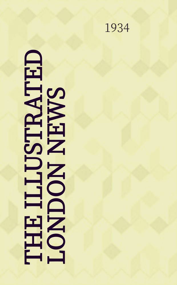 The Illustrated London news : for the week ending saturday ... Vol. 184, № 4952