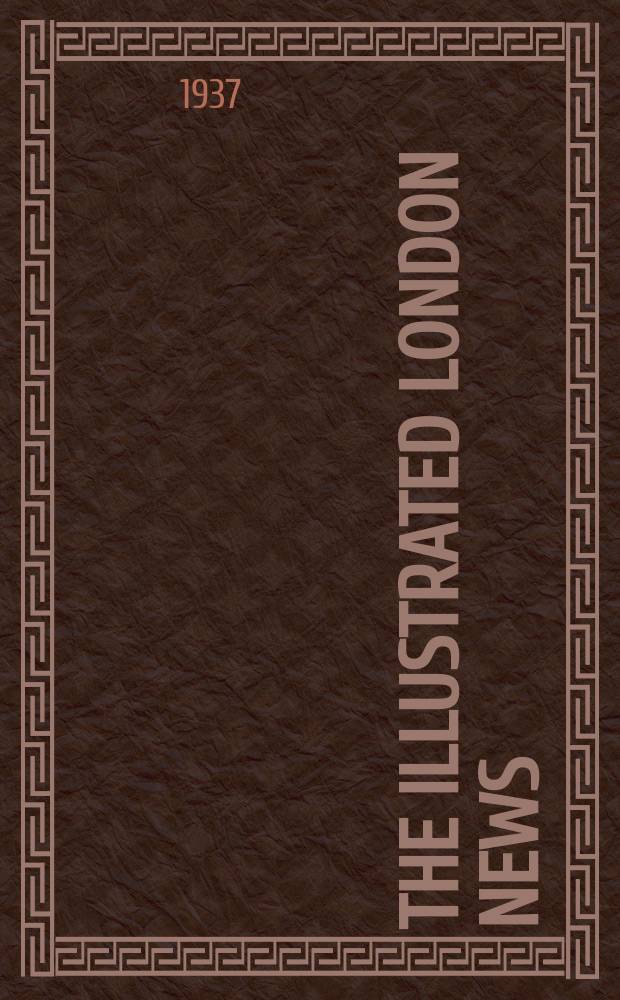The Illustrated London news : for the week ending saturday ... Vol. 191, № 5134