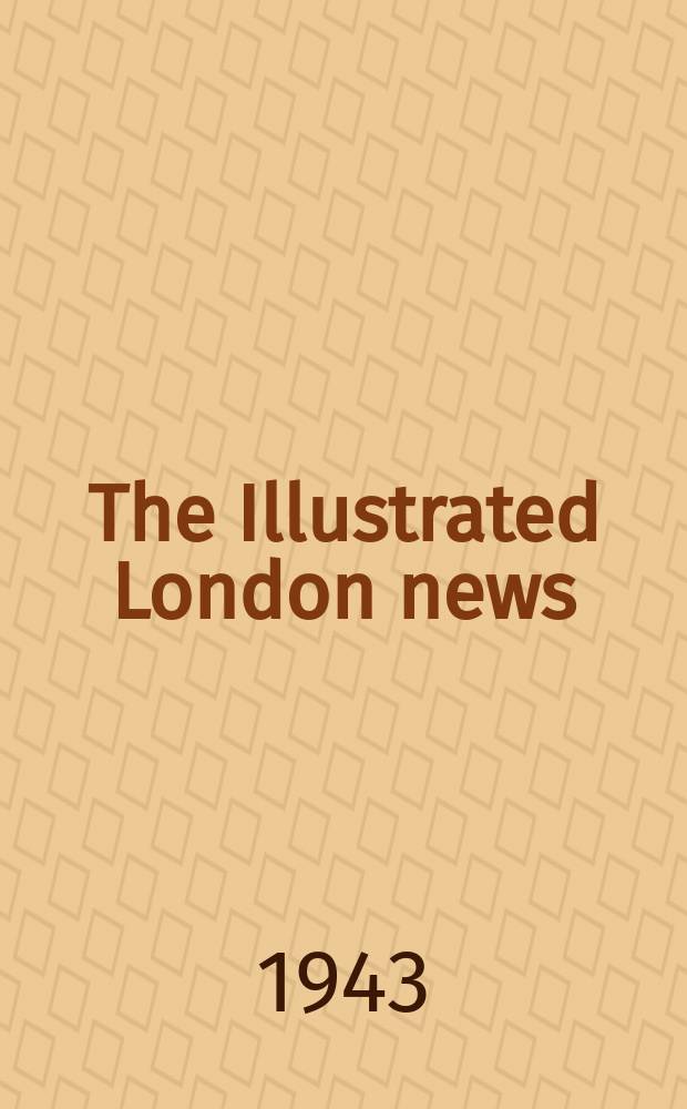 The Illustrated London news : for the week ending saturday ... Vol. 203, № 5437