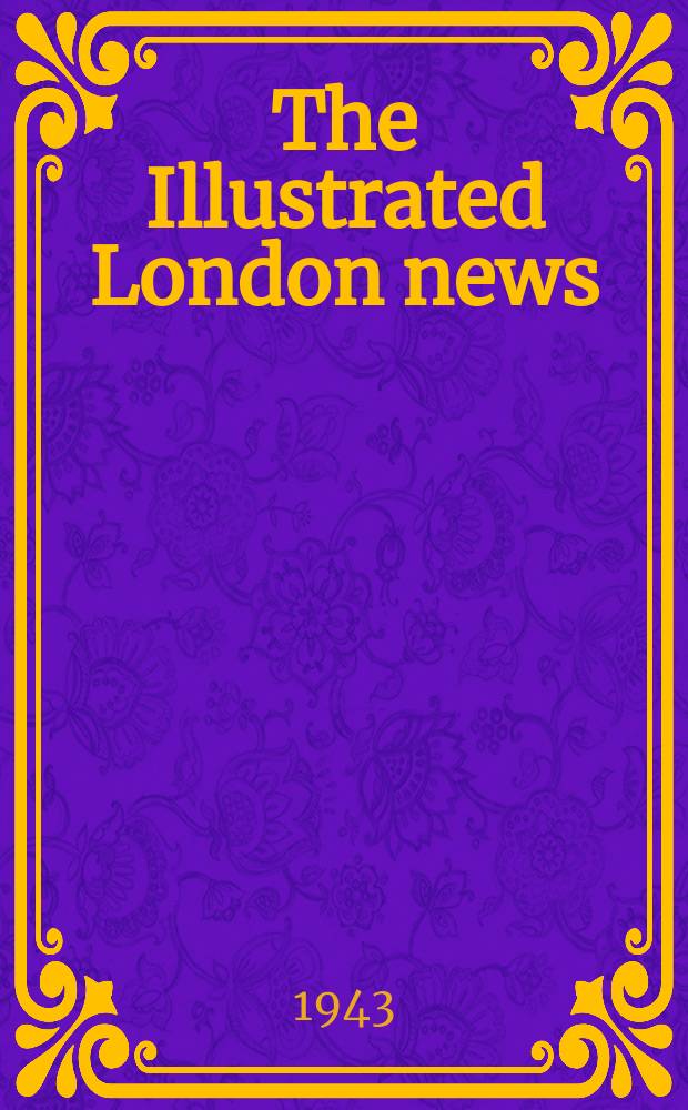 The Illustrated London news : for the week ending saturday ... Vol. 203, № 5441