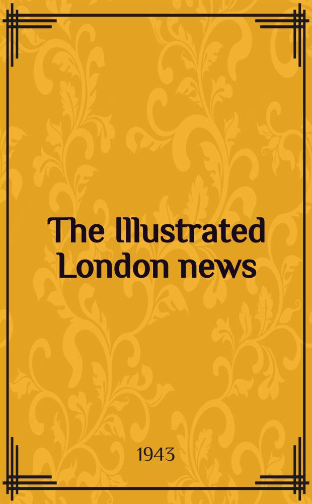 The Illustrated London news : for the week ending saturday ... Vol. 203, № 5446