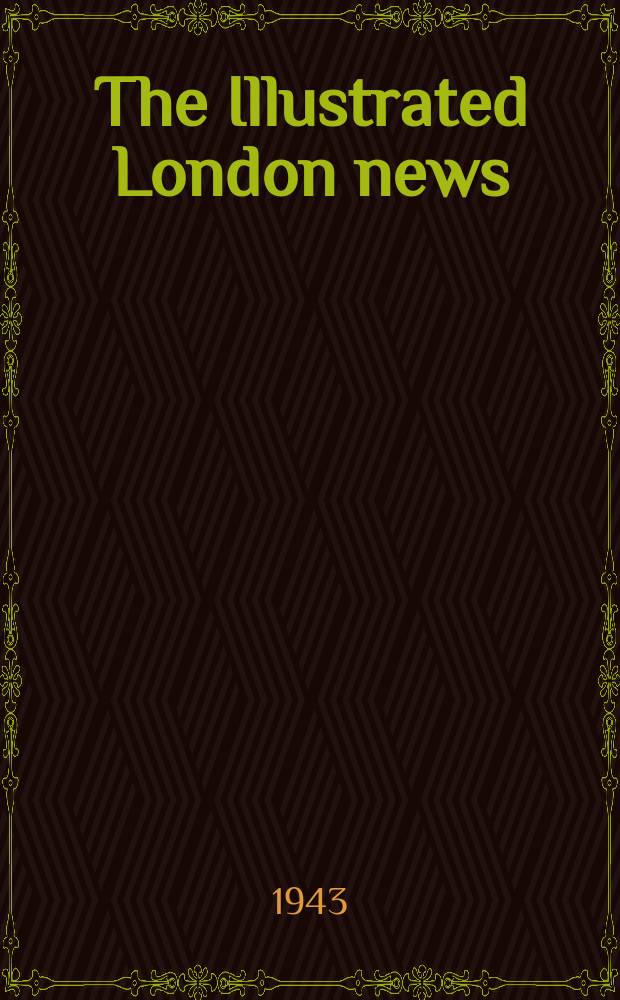 The Illustrated London news : for the week ending saturday ... Vol. 203, № 5455