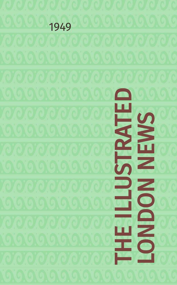 The Illustrated London news : for the week ending saturday ... Vol. 214, № 5728