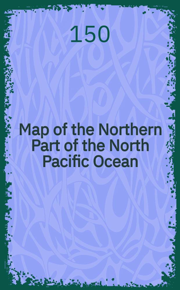 Map of the Northern Part of the North Pacific Ocean