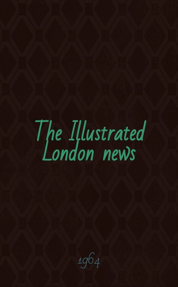 The Illustrated London news : for the week ending saturday ... Vol. 244, № 6509