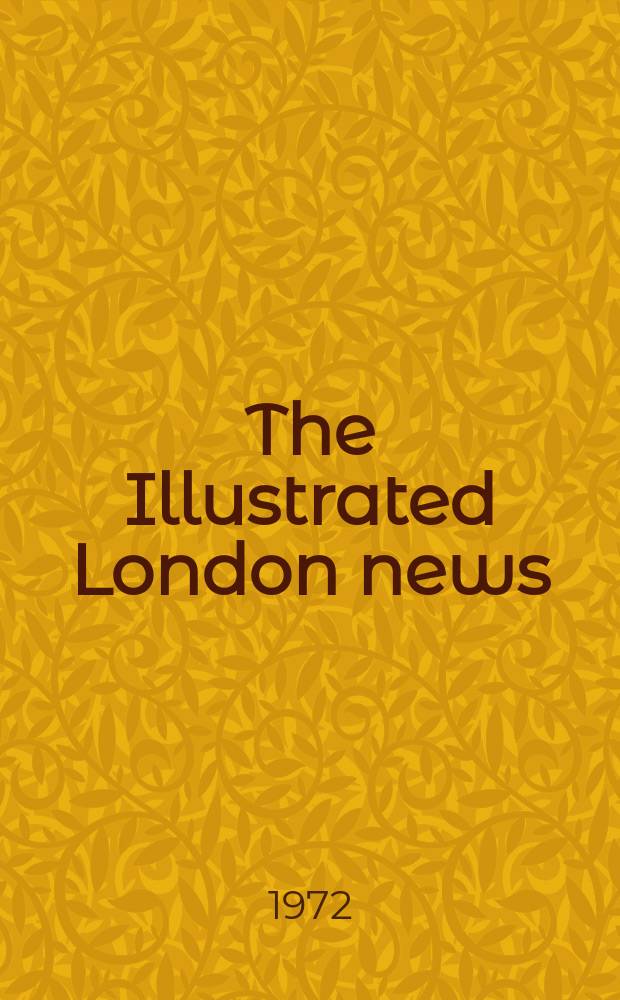 The Illustrated London news : for the week ending saturday ... Vol. 260, № 6890