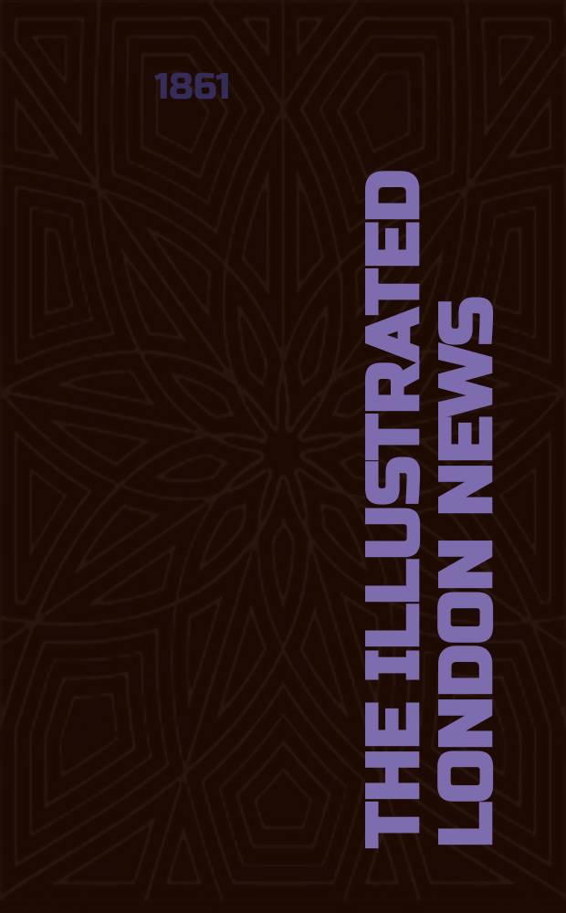 The Illustrated London news : for the week ending saturday ... 1861 к [vol. 38], May, suppl. : Historical notes of the Royal academy