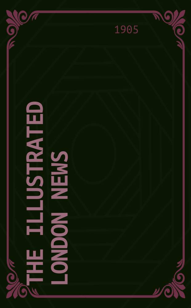 The Illustrated London news : for the week ending saturday ... 1905 к May, suppl. : Pictures from the Royal academy