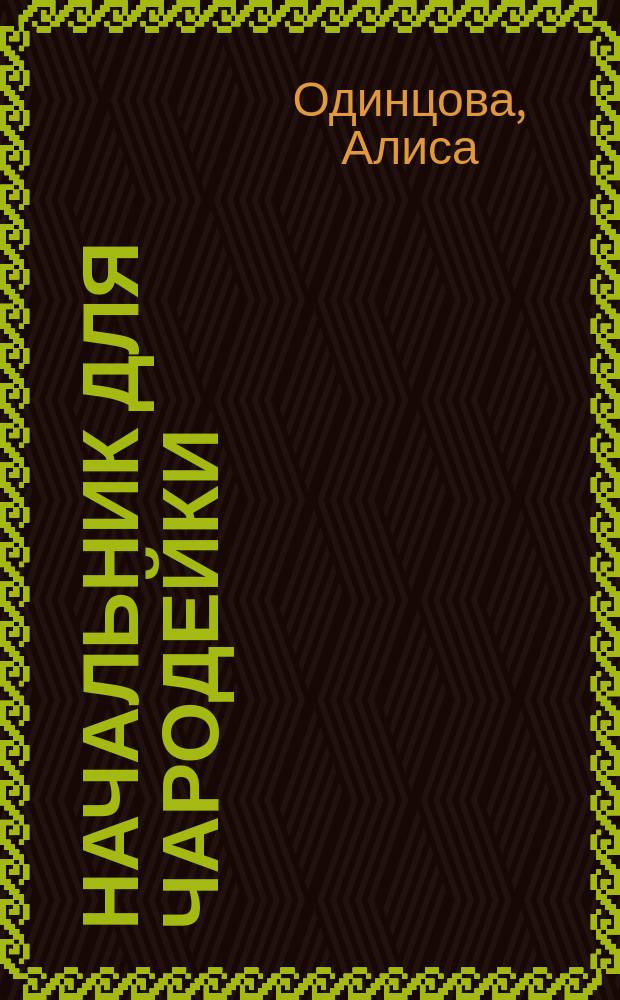 Начальник для чародейки : роман