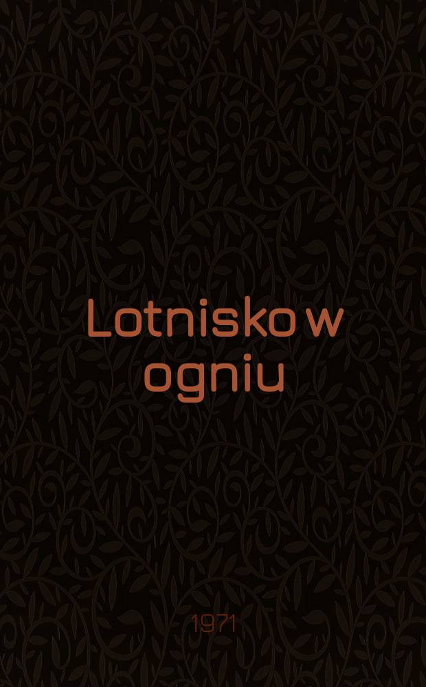 Lotnisko w ogniu