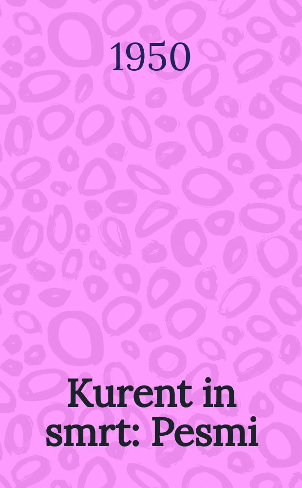 Kurent in smrt : Pesmi