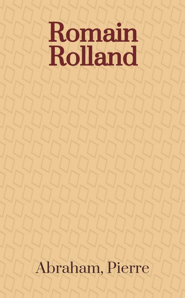 Romain Rolland