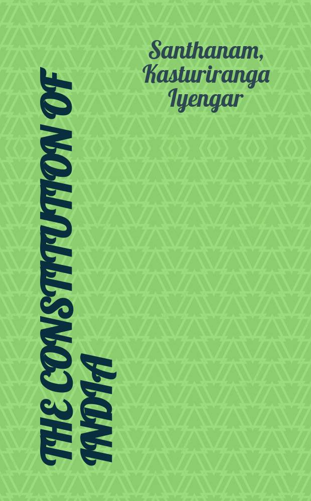 The Constitution of India