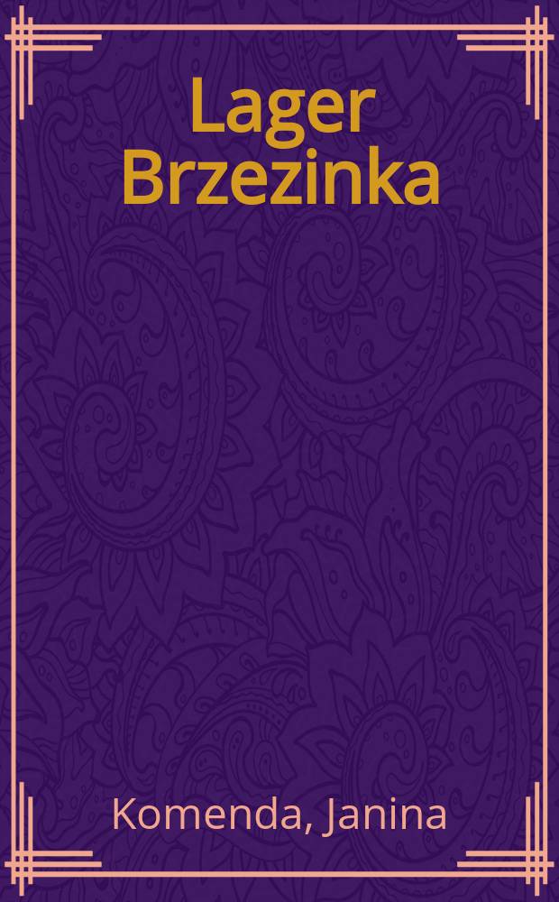 Lager Brzezinka